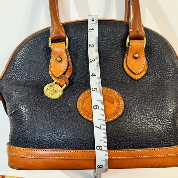 Vintage Dooney and Bourke Norfolk Collection
All-Weather Leather Bag Blue - Picture 11 of 16